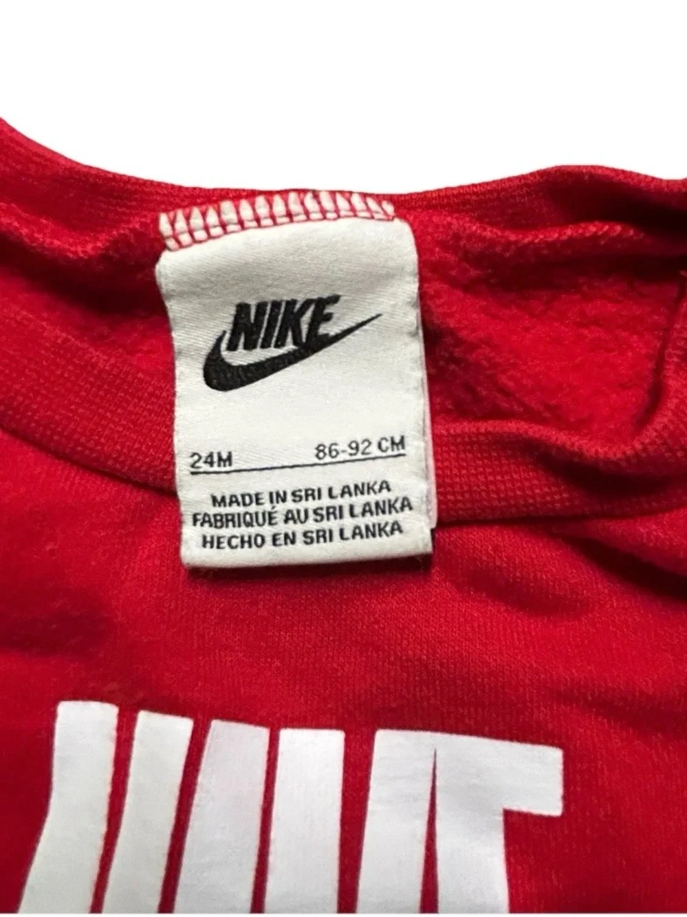 Toddler Boy Nike Sets Sweatshirt Sweatpants Just Do It Size 18-24 Months - Picture 3 of 4